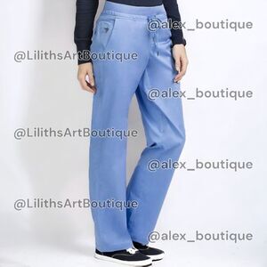 Med Couture Signature Yoga Drawstring Scrubs Pants(D025) -Size S for Wom…